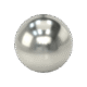 Hardened Shock-Resistant S2 Tool Steel Ball 1" Diameter (Used)